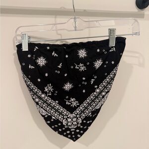 Forever 21 Black Elastic Waist Skirt